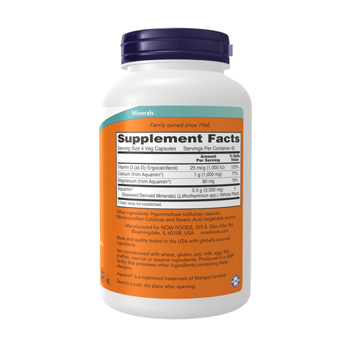 NOW Foods Red Mineral Algae 180 Veg Capsules