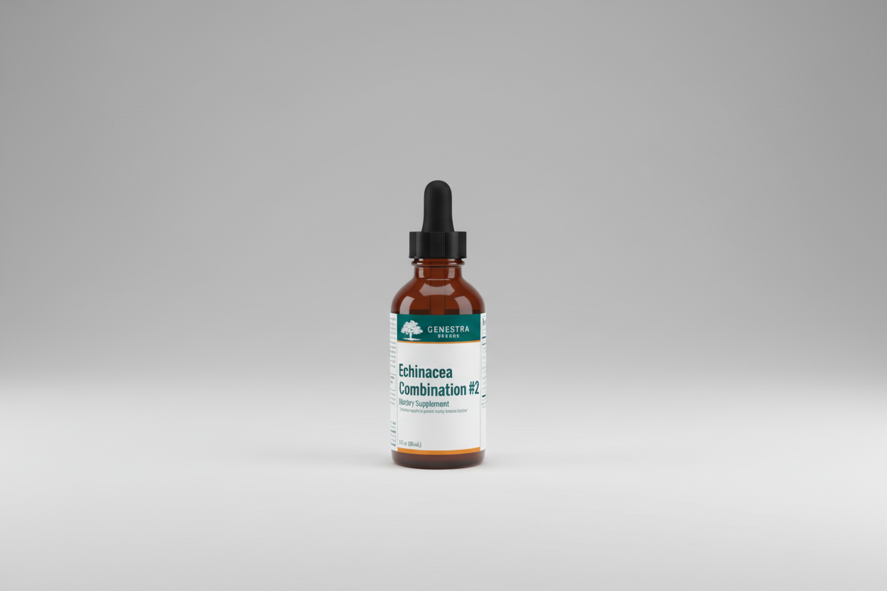 Genestra Brands Echinacea Combination #2 Dietary Supplement, 2 fl oz