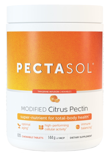 EcoNugenics PectaSol Chewables, 120 Tangerine Tablets