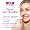 NOW Solutions Organic Rosehip Seed Oil 1 oz | Skin Care