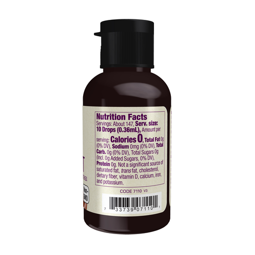 Now Foods Monk Fruit Chocolate Liquid Organic 1.8 fl oz product image 2