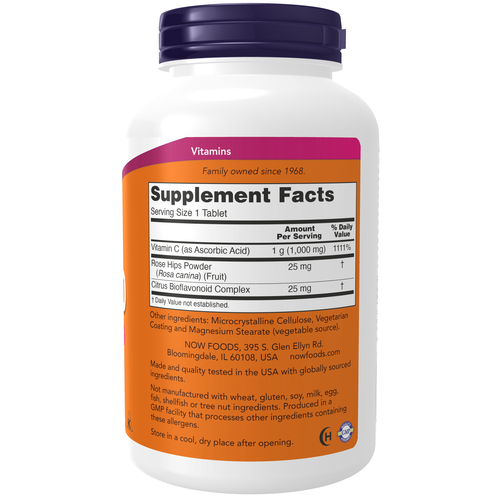 NOW Foods C-1000 250 Tablets