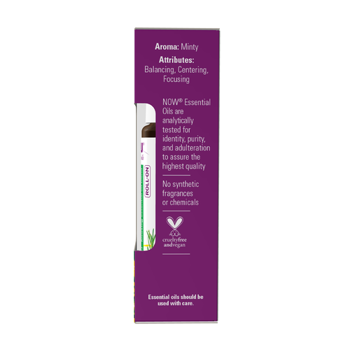 Now Solutions Mind That Energy Essential Oil Blend Roll-On 10 ml
