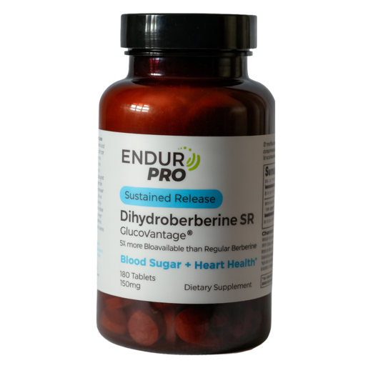 EndurPro Dihydroberberine SR 150 mg — 180 Tablets supplement bottle