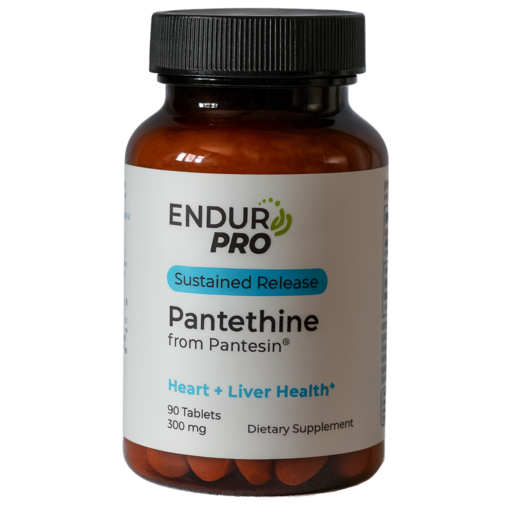 EndurPro Pantethine SR 300 mg — 90 Tablets supplement bottle