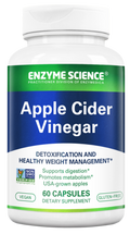 Enzyme Science Apple Cider Vinegar 60 Capsules packaging