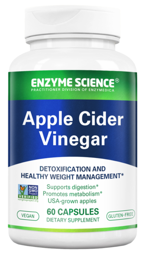 Enzyme Science Apple Cider Vinegar 60 Capsules packaging