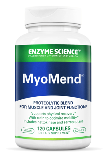 Enzyme Science MyoMend 120 Capsules packaging