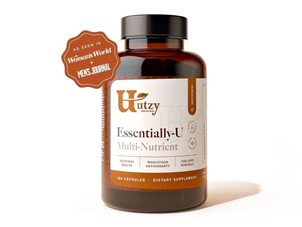 Utzy Naturals Essentially-U 180 Capsules official front image