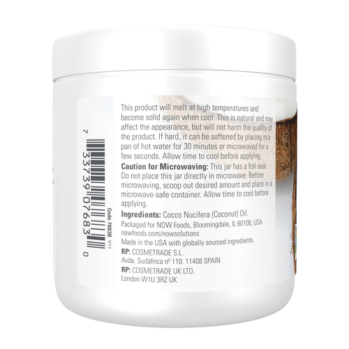 Now Solutions Coconut Oil 7 oz
