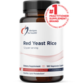 Designs for Health Red Yeast Rice 180 capsules front label