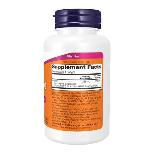 NOW Foods Sun-E 400 120 Softgels