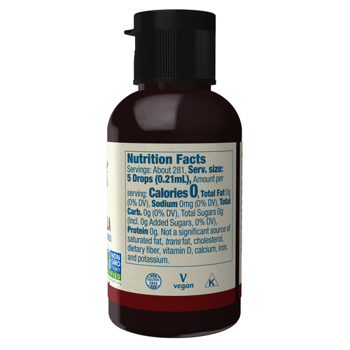 NOW Better Stevia Liquid Cinnamon Vanilla 2 oz