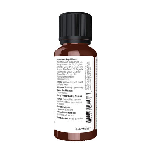NOW Foods Muscle Zen Essential Oil Blend 1 oz