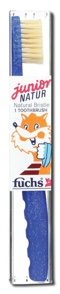 Fuchs Junior Natural Medium Children's Toothbrush, 1 Count package