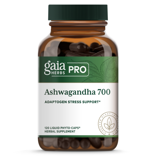 Gaia Herbs PRO Ashwagandha 700 120 Capsules bottle