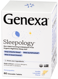 Genexa Sleepology, 60 homeopathic chewable tablets