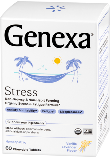 Genexa Stress, 60 homeopathic chewable tablets