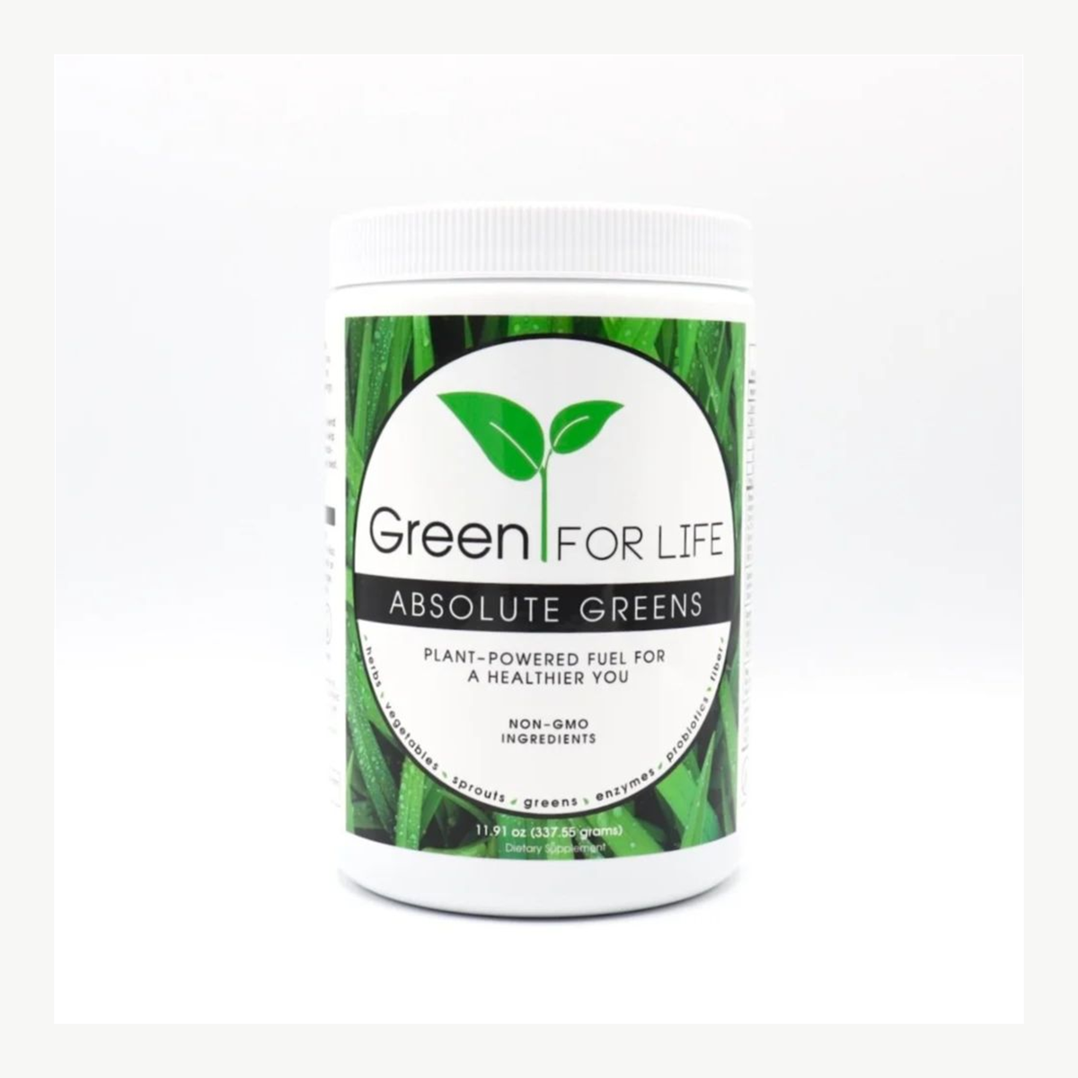 Green For Life Absolute Greens 11.91 oz official front image