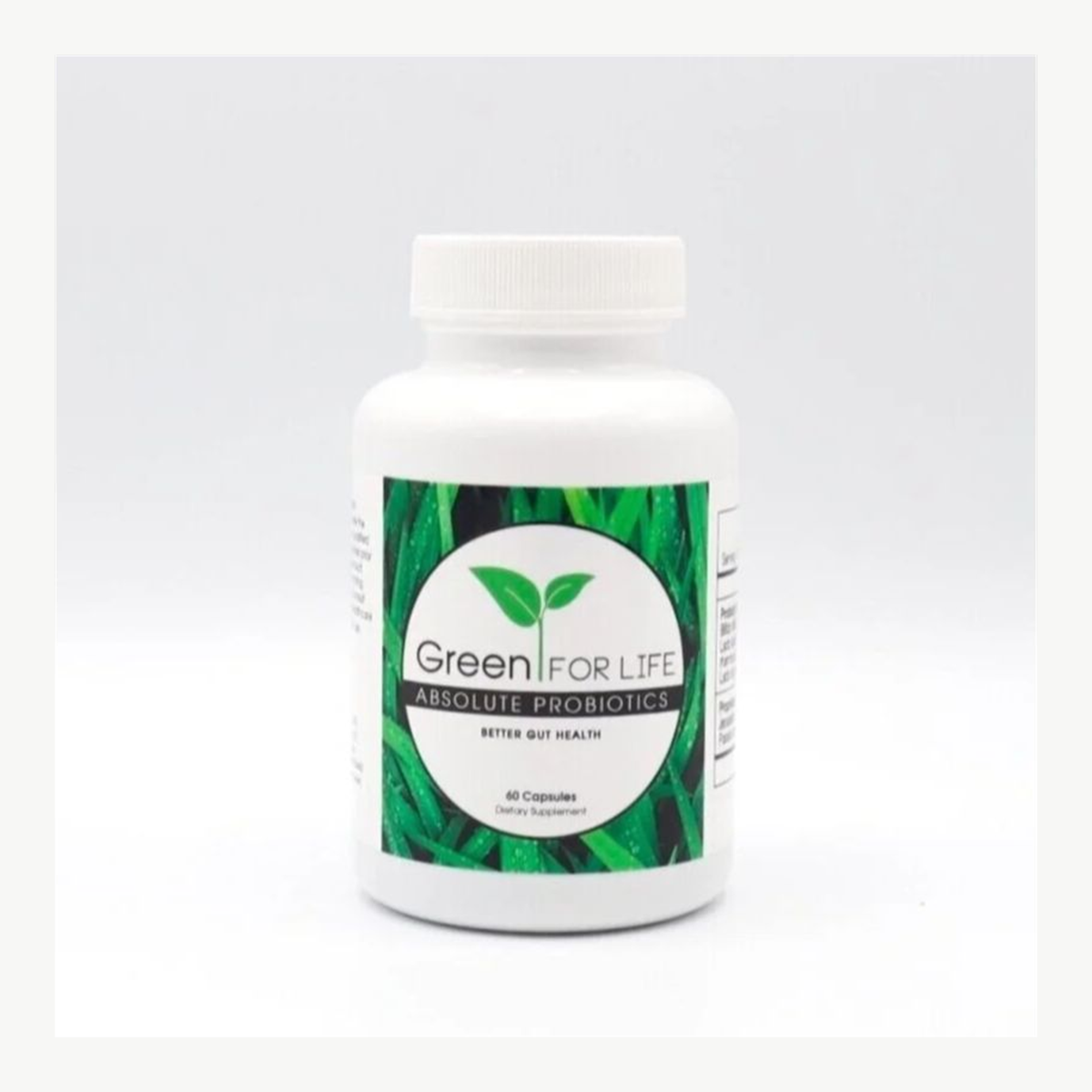 Green For Life Absolute Probiotics 60 Capsules official front image