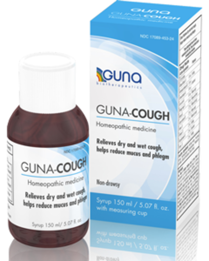Guna Cough 5.07 fl oz — homeopathic product package