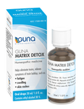 Guna Matrix Detox 1 fl oz — homeopathic product package
