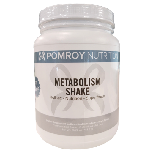 Haylie Pomroy Metabolism Shake 14-serving powder container