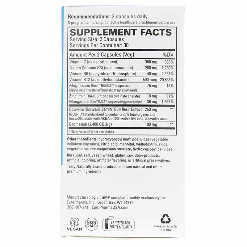 Terry Naturally Healthy Ligaments & Tendons 60 Capsules