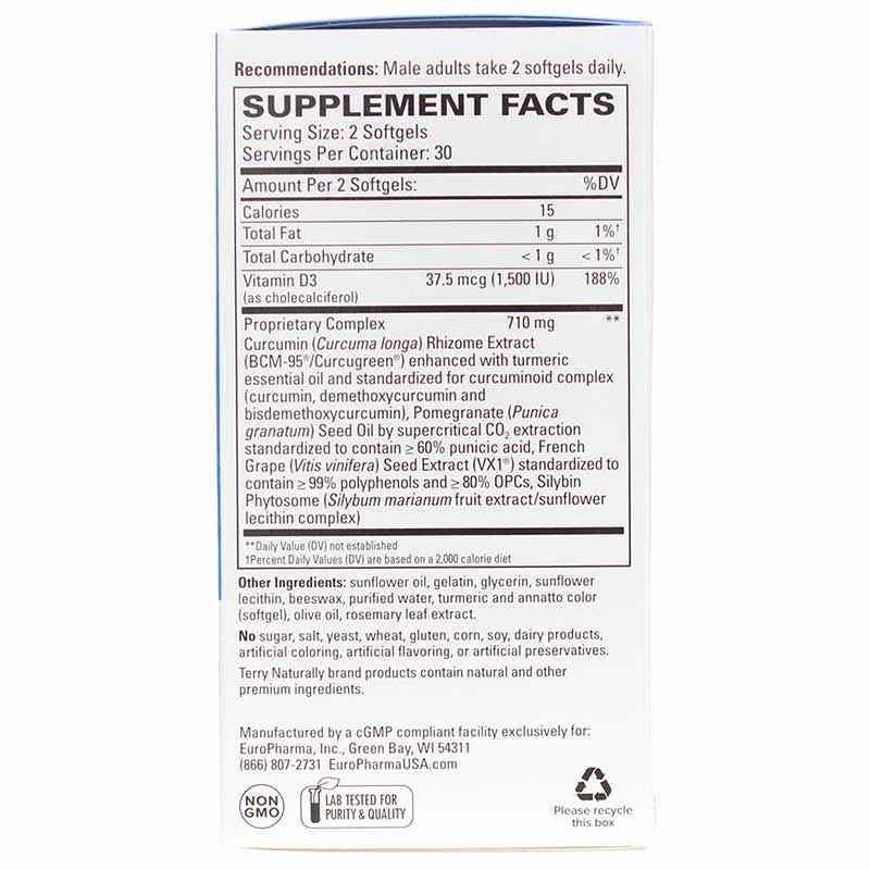 Terry Naturally Healthy PSA Levels 60 Softgels
