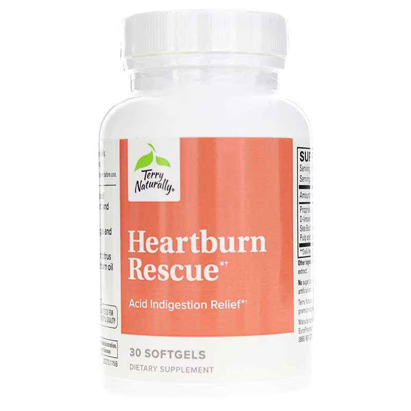 Terry Naturally Heartburn Rescue 30 Softgels