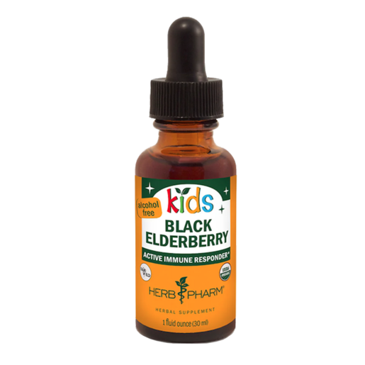Herb Pharm Kids Black Elderberry Alcohol Free 1 fl oz bottle