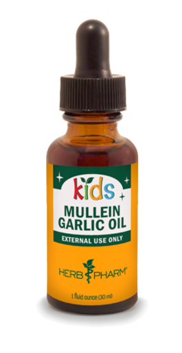 Herb Pharm Kids Mullein Garlic Oil 1 fl oz bottle