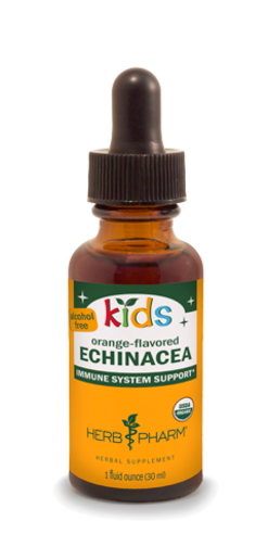 Herb Pharm Kids Orange-Flavored Echinacea Alcohol Free 1 fl oz bottle