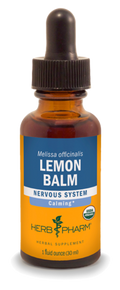 Herb Pharm Lemon Balm 1 fl oz bottle
