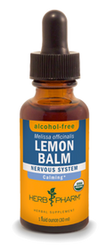 Herb Pharm Lemon Balm Alcohol Free 1 fl oz bottle