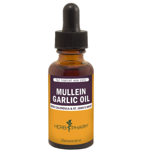 Herb Pharm Mullein Garlic Oil 1 fl oz bottle