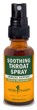 Herb Pharm Soothing Throat Spray 1 fl oz bottle