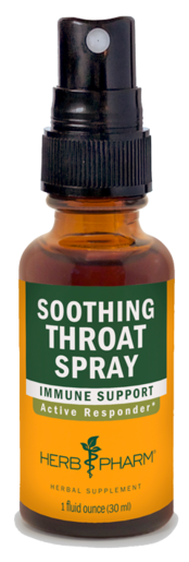 Herb Pharm Soothing Throat Spray 1 fl oz bottle