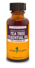 Herb Pharm Tea Tree Essential Oil 1 fl oz bottle