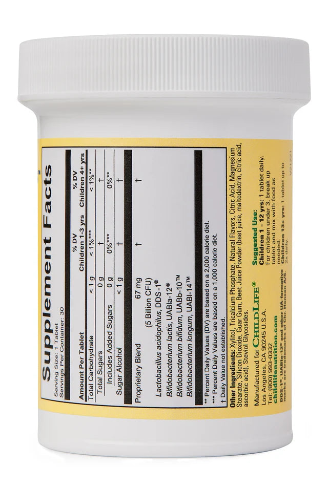 ChildLife ChildBiotics 30 Tablets