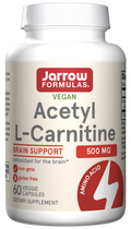 Jarrow Formulas Acetyl L-Carnitine 500 mg 60 Capsules bottle