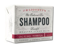 J.R.LIGGETT'S Original Formula shampoo bar in its 3.5 oz paper wrapper
