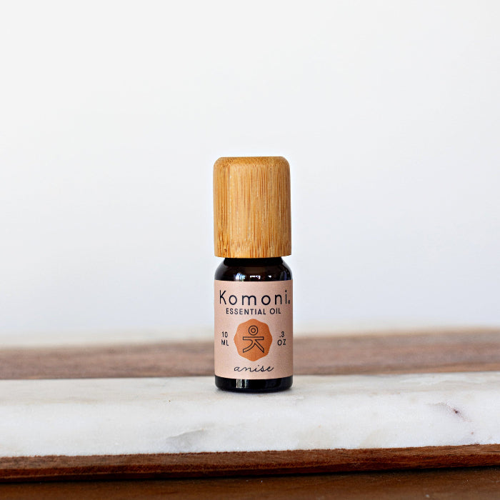 KOMONI Anise Essential Oil, 10 ml, product packaging