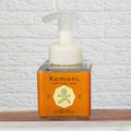 KOMONI Citrus Bergamot Everything Foaming Soap, 8.5 oz, product packaging