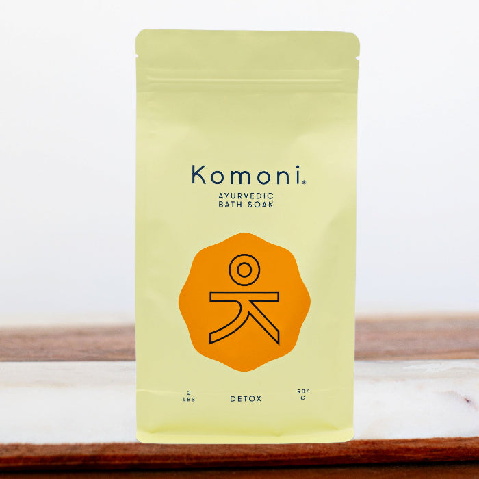KOMONI Detox Bath Soak, 2 lb, product packaging