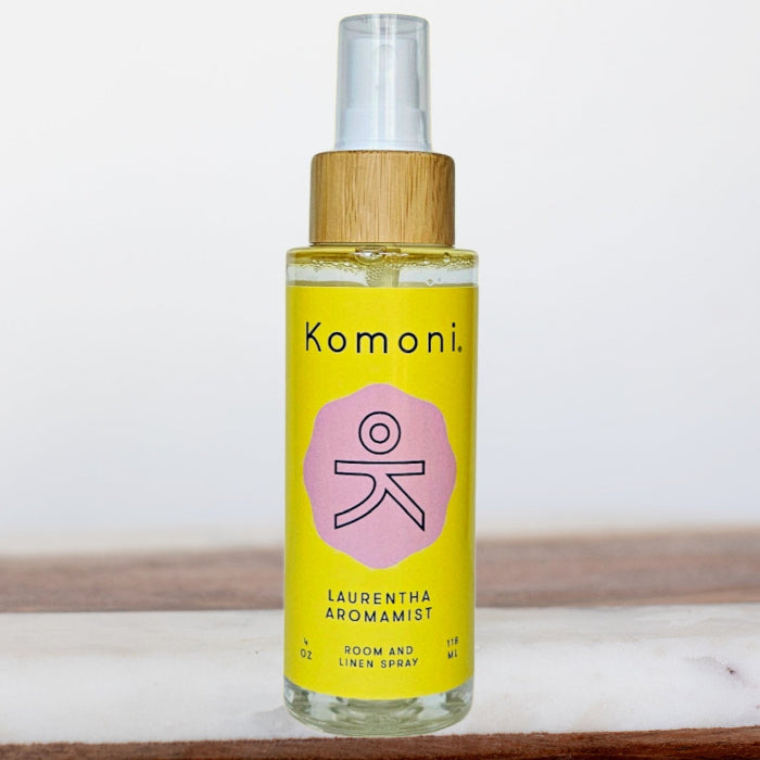 KOMONI Laurentha Aromamist body, room and linen spray bottle