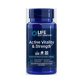 Life Extension Active Vitality & Strength 30 vegetarian capsules official front image