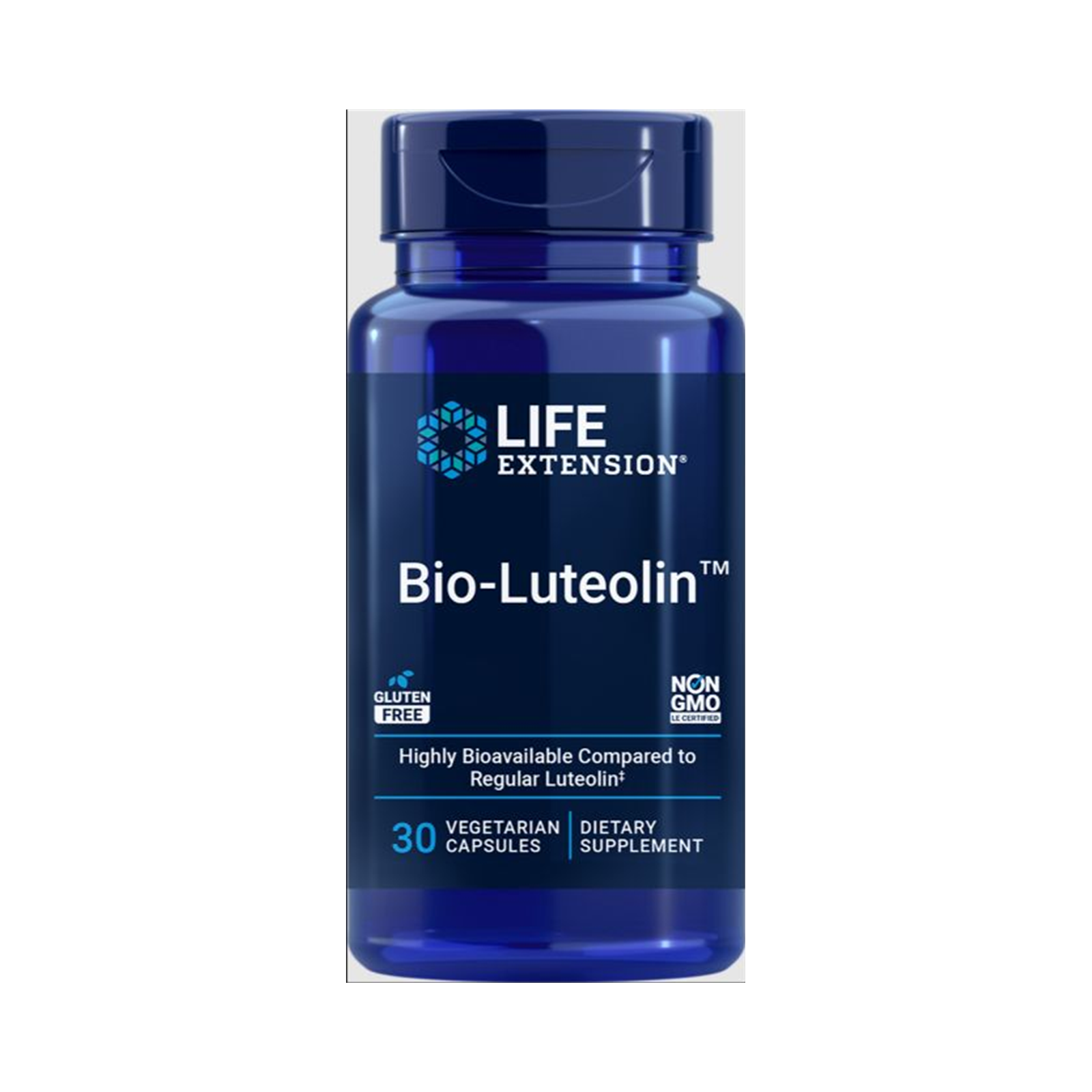Life Extension Bio-Luteolin™ 100 mg, 30 vegetarian capsules official front image