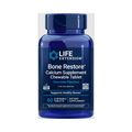 Life Extension Bone Restore Chewable Tablets (Chocolate) 60 chewable tablets official front image