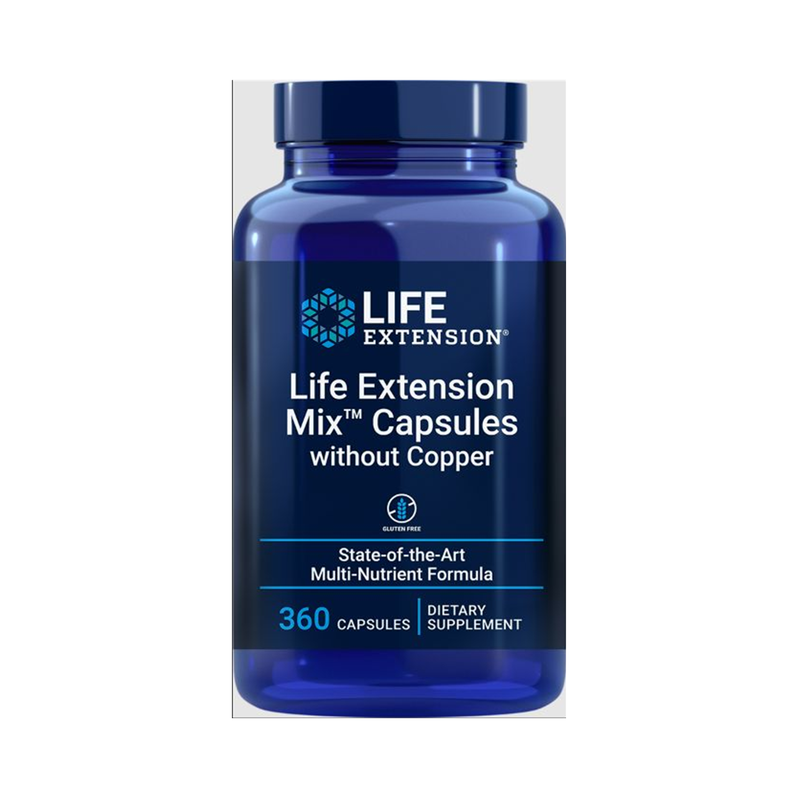 Life Extension Life Extension Mix™ Capsules without Copper 360 capsules official front image
